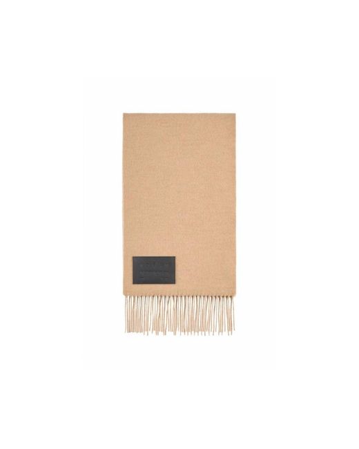 Hogan Accessoires ,Wol Ksuf 2513520 Xqec 805 Sjaal in het Natural voor heren