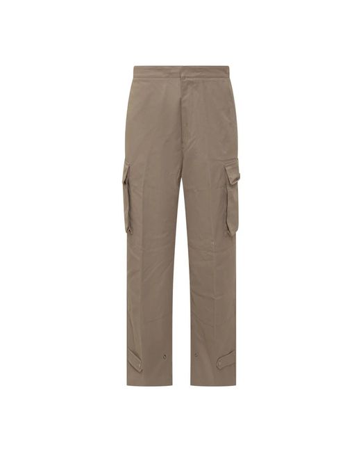 Straight Trousers AMI pour homme en coloris Gray