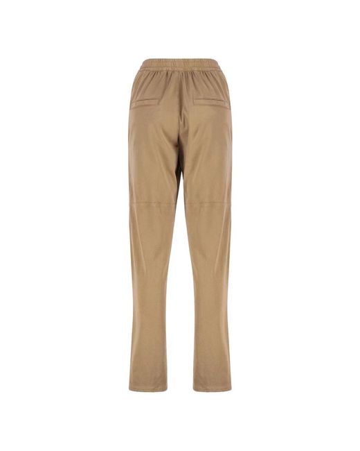 Isabel Marant Natural Straight Trousers