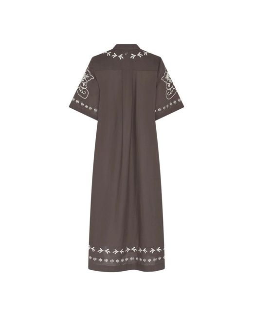 Heartmade Maxi Jurk in het Brown