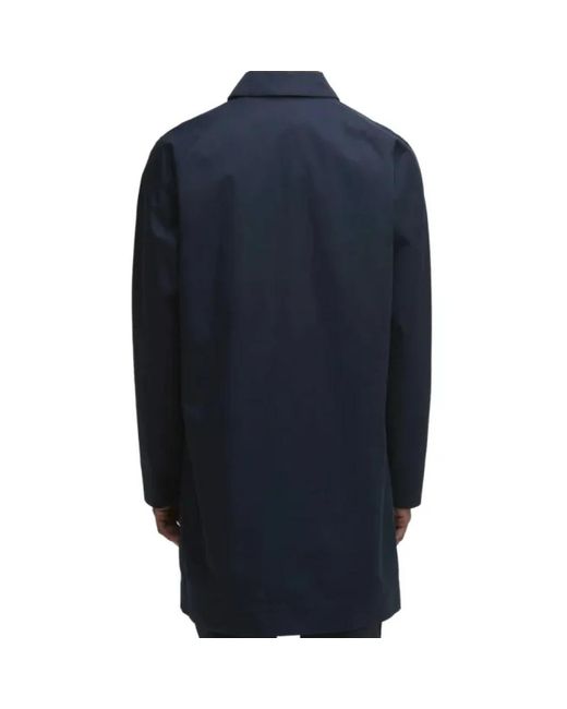 Barbour Blue Single-Breasted Coats for men