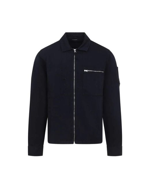 C P Company Blue Light Jackets for men