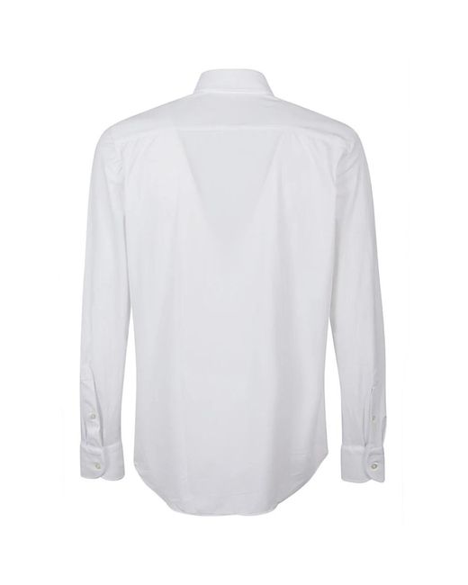 Formal Shirts Sonrisa de hombre de color White
