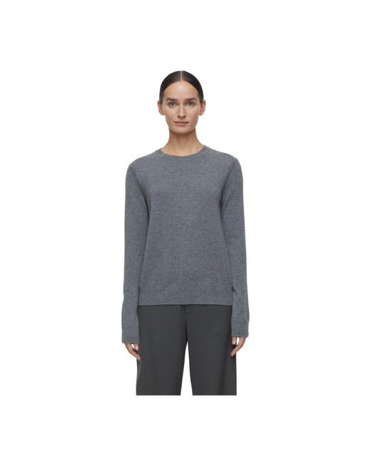 Closed Gray Round-Neck Knitwear