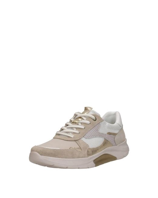 Gabor Natural Rollingsoft Low Sneaker