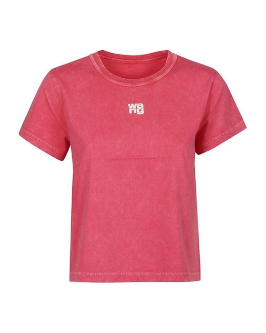 T By Alexander Wang Pink T-Shirts