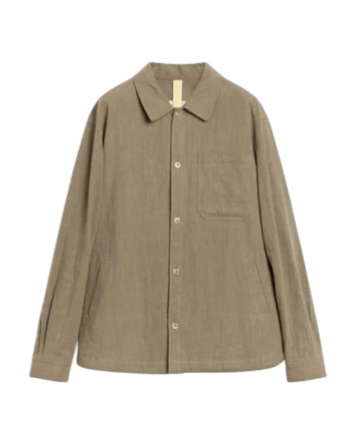Light Jackets Brixtol Textiles de hombre de color Green