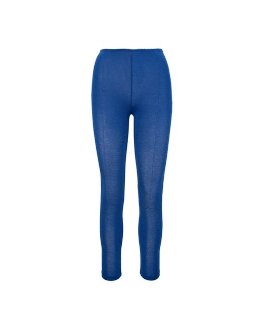 Leggings Elisabetta Franchi de color Blue