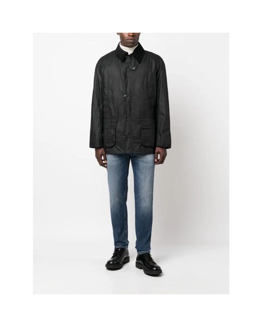 Light Jackets Barbour de hombre de color Black