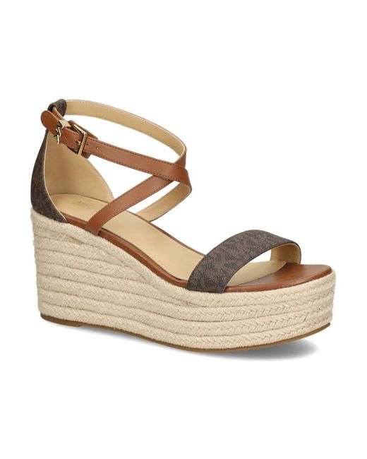 Michael Kors Metallic Wedges