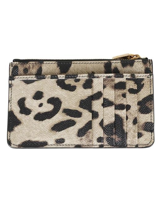 Dolce & Gabbana Metallic Wallets & Cardholders