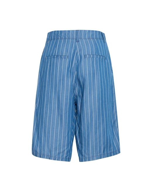 Long Shorts Ichi de color Blue