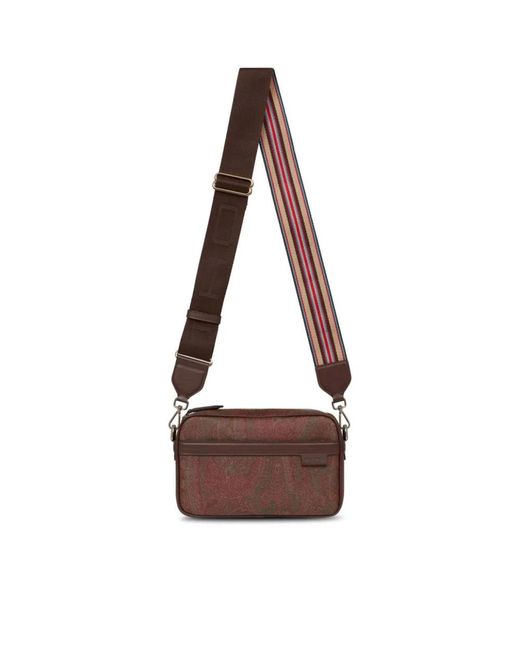 Etro Brown Messenger Bags for men
