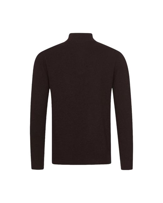 Oscar Jacobson Black Turtlenecks for men