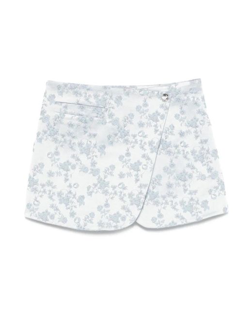 Coperni Short Skirts in het Blue