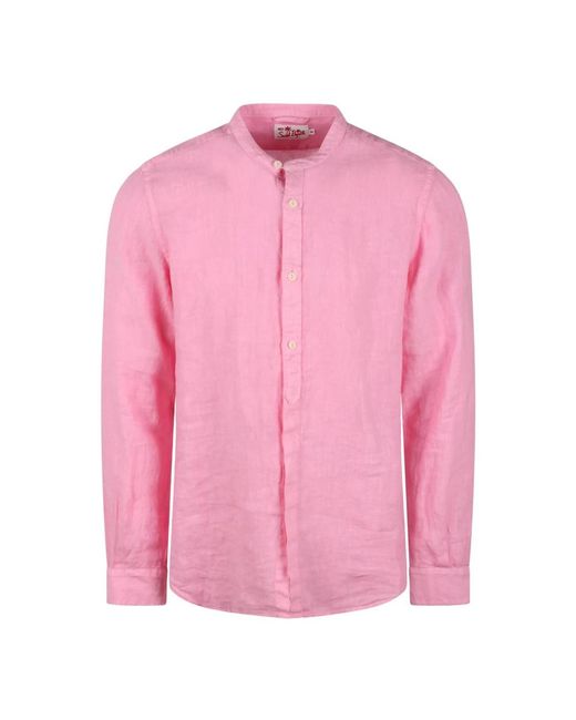 Mc2 Saint Barth Pink Casual Shirts for men