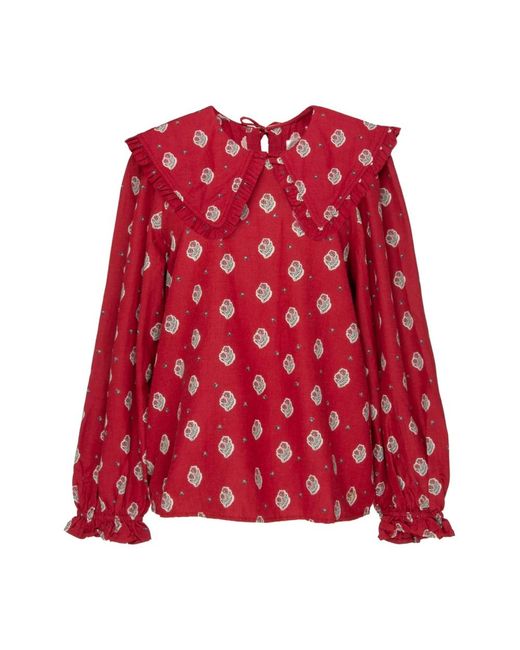 Blouses Des Petits Hauts en coloris Red