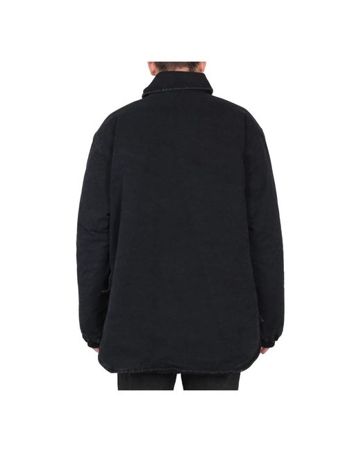 Heron Preston Black Denim Jackets for men
