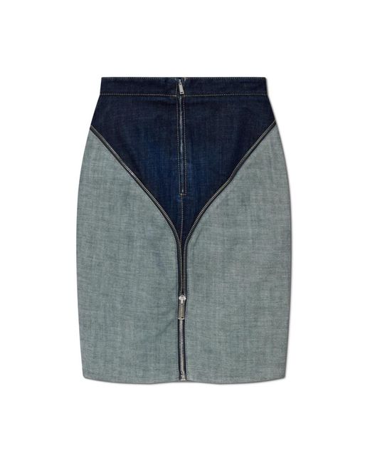 Denim Skirts DSquared² de color Blue
