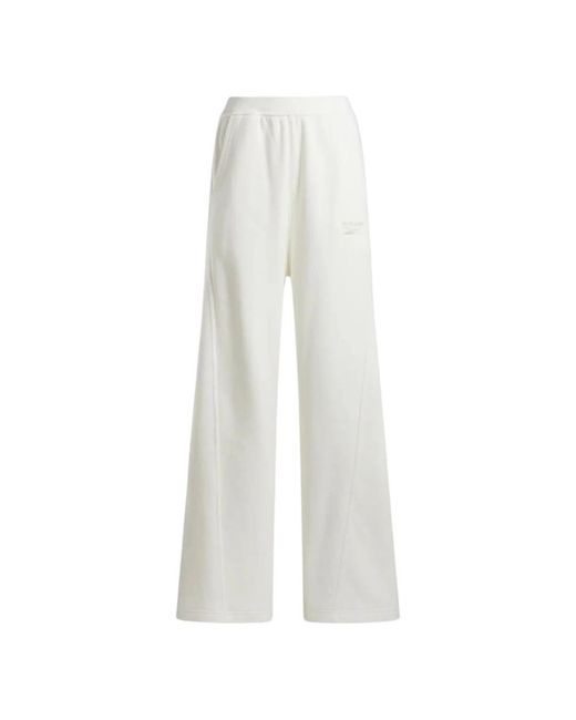 Training Trousers Reebok de color White