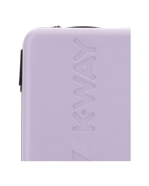 Suitcases > cabin bags K-Way en coloris Purple