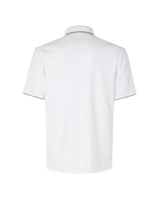 Blauer White Polo Shirts for men