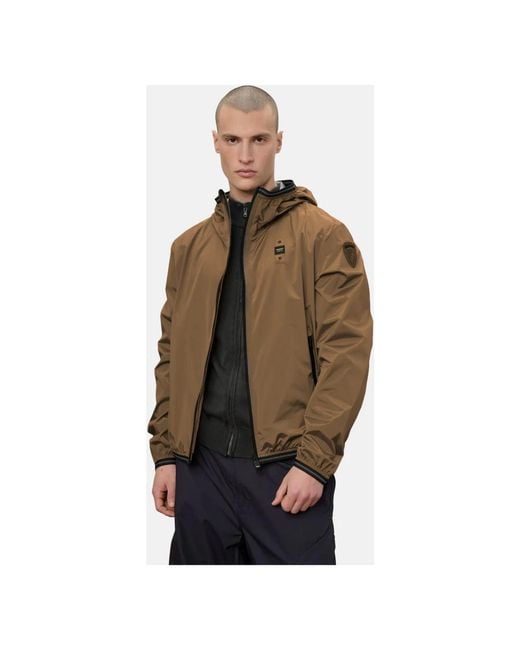Blauer Brown Light Jackets for men