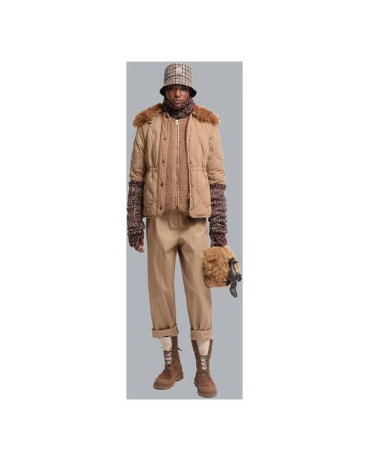 Moncler Logo Broek in het Natural