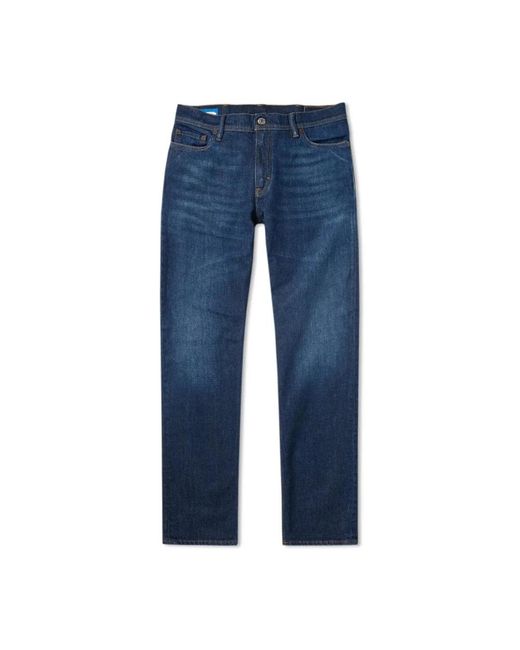 Acne Blue Straight Jeans for men