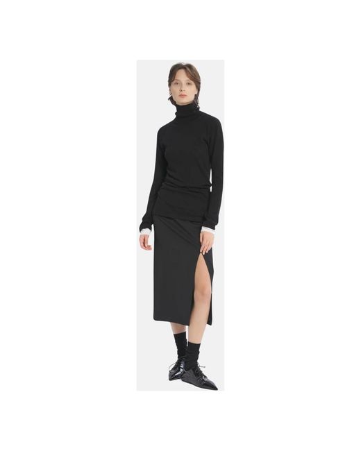 Barena Black Midi Skirts