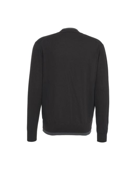Paolo Pecora Black Cardigans for men