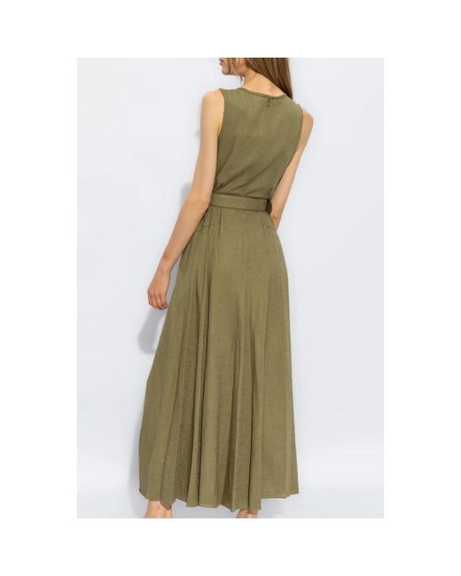 Diane von Furstenberg Green Kleid mit gürtel