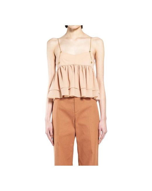 Blouses Chloé de color Natural