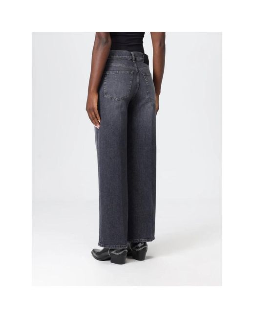 PT01 Blue Wide Jeans