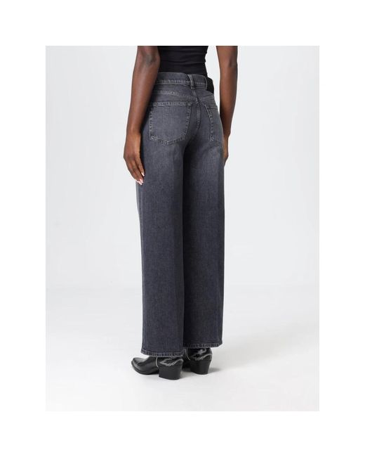PT01 Wide Jeans in het Blue