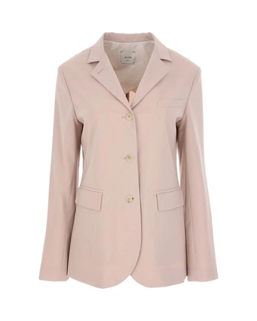 Alysi Jassen ,Roze ,Blazerjas in het Pink