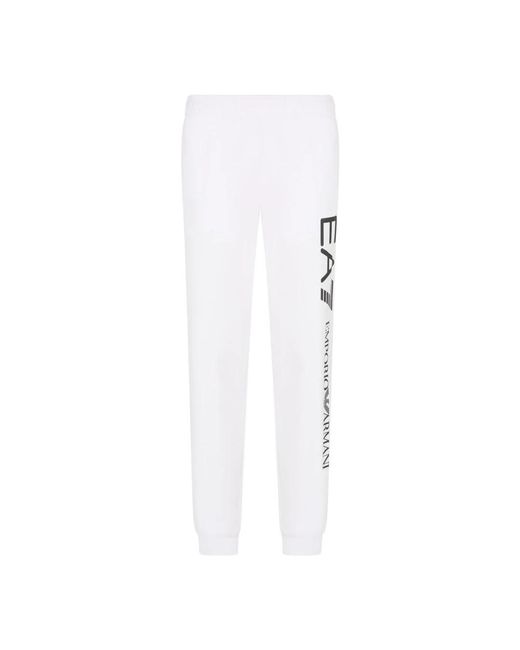 EA7 Broeken ,Wit ,Witte Casual Broek in het White voor heren