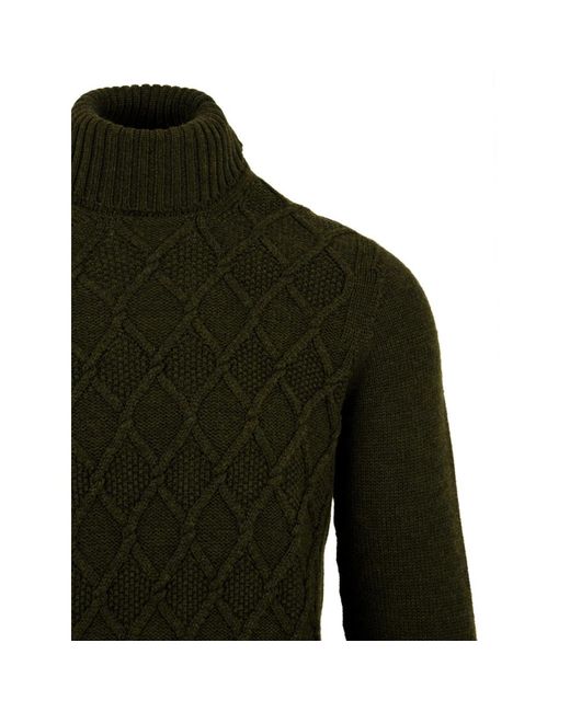 Drumohr Green Turtlenecks for men