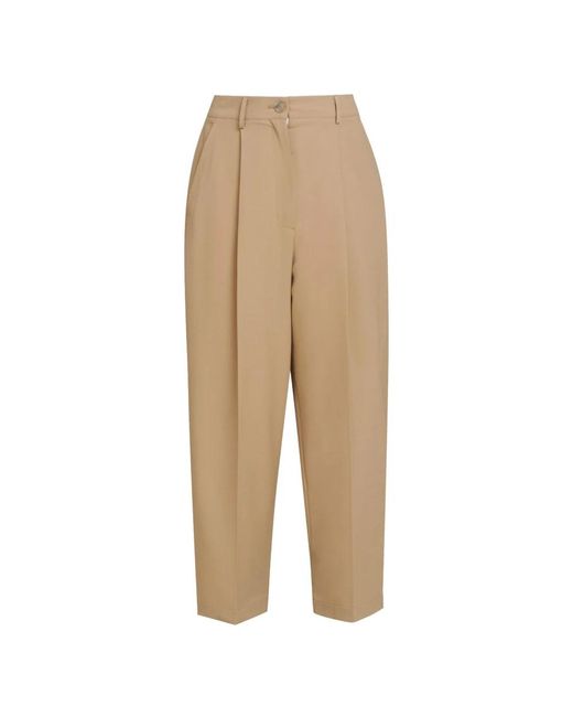 Marni Natural Tapered Trousers