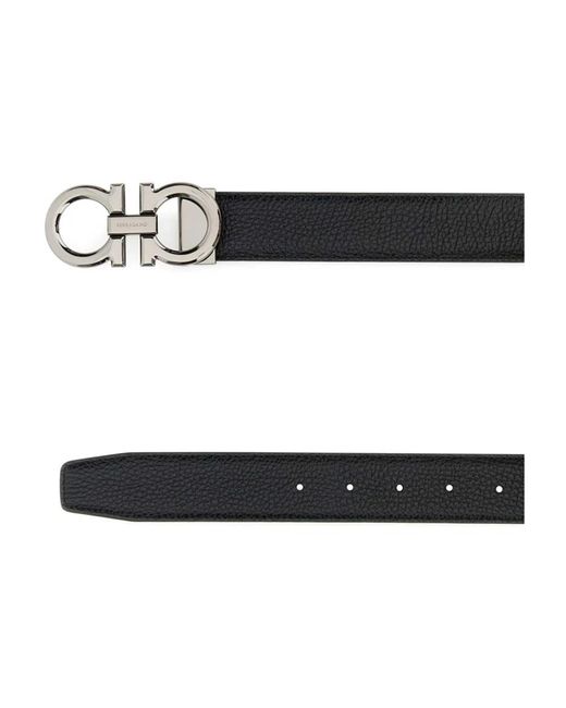 Ferragamo Black Belts for men