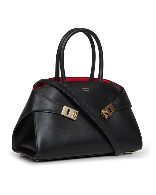 Ferragamo Black Handbags