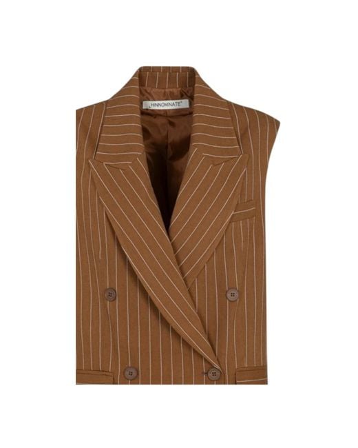Vests hinnominate de color Brown