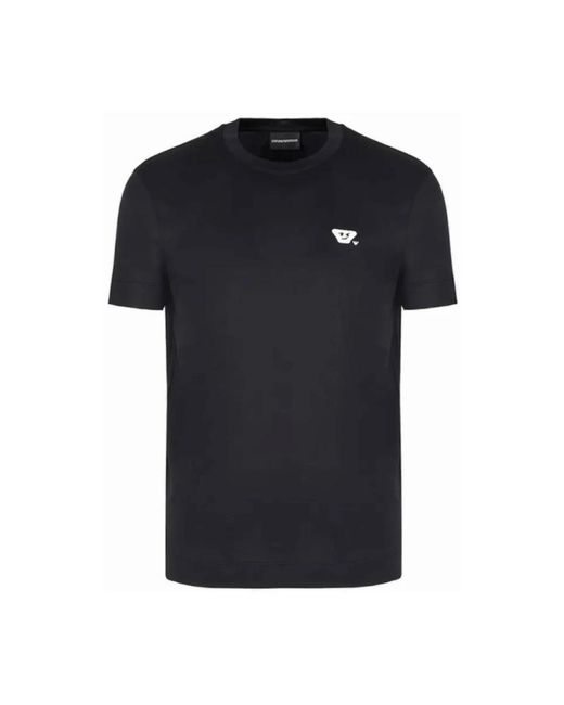 T-Shirts Armani de hombre de color Black