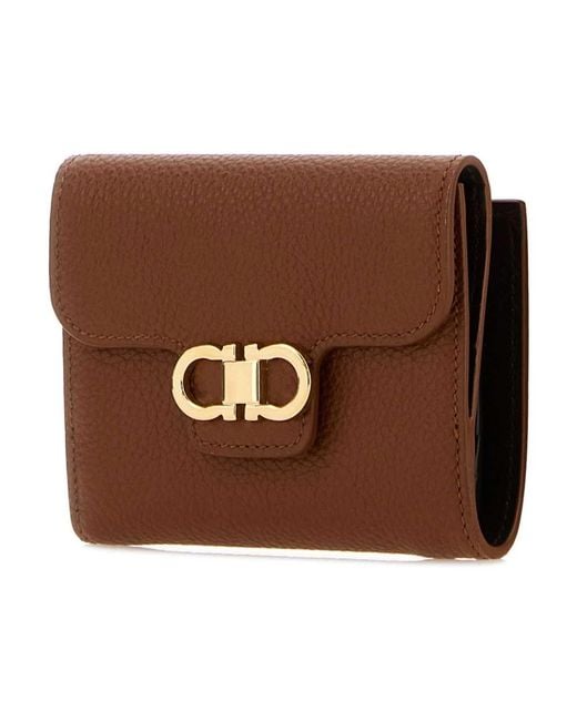 Ferragamo Brown Wallets & Cardholders