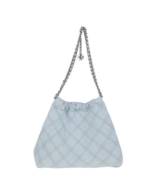 Shoulder Bags di Tory Burch in Blue