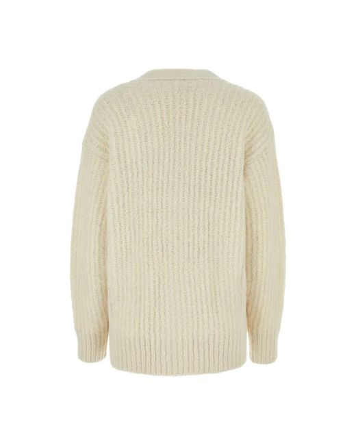 Cardigans AMI en coloris White
