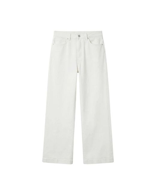 Nine:inthe:morning White Loose Fit Jeans