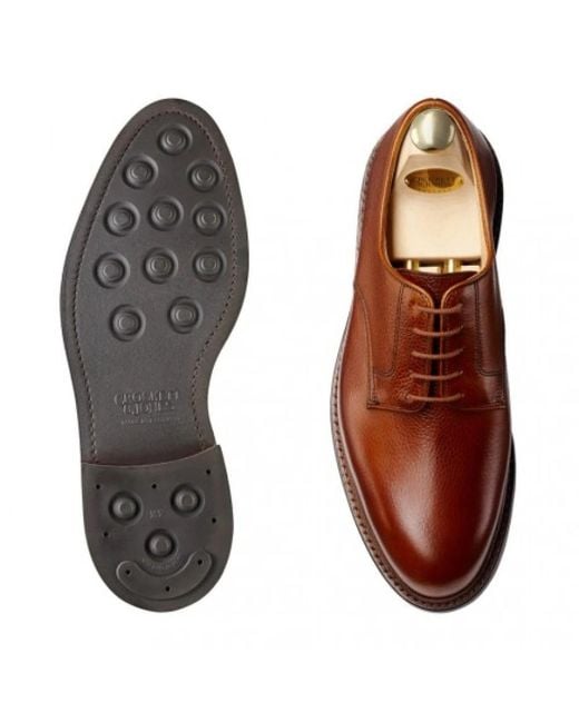 Crockett and Jones Brown Dress Shoes for men