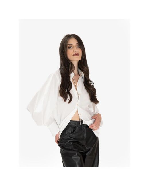 Erika Cavallini Semi Couture Black Shirts