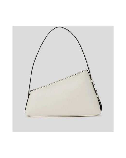 Karl Lagerfeld Gray Taschen. Weiß